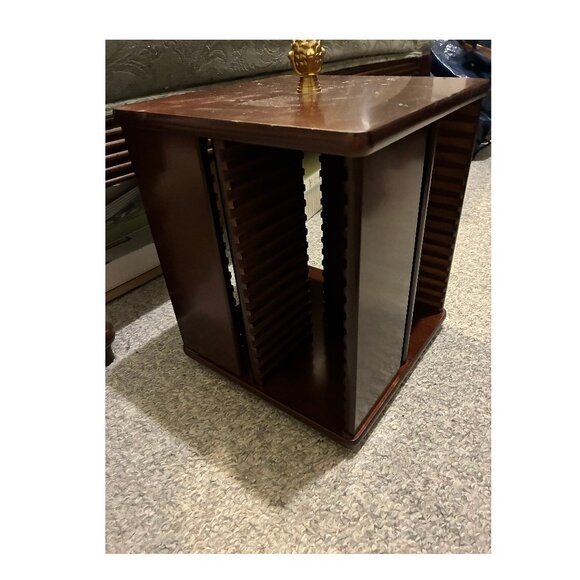 Retro Wooden CD Stand - The Bombay Company! - Picture 1 of 2